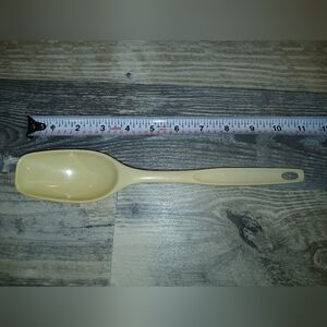 Vintage Foley Nylon Serving Spoon Almond 11" No Burn Marks USA